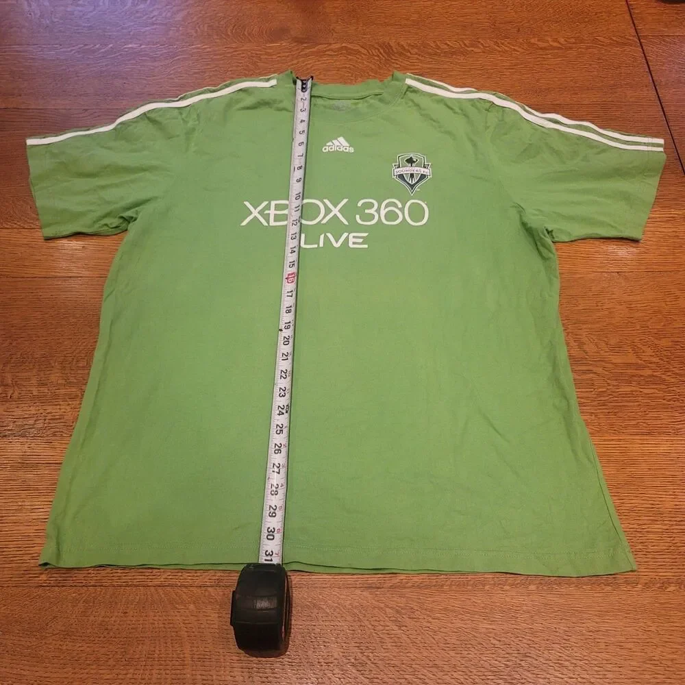 Adidas Seattle Sounders FC 2009 T-Shirt Xbox 360 Live Size XL Peter Vagenas 8